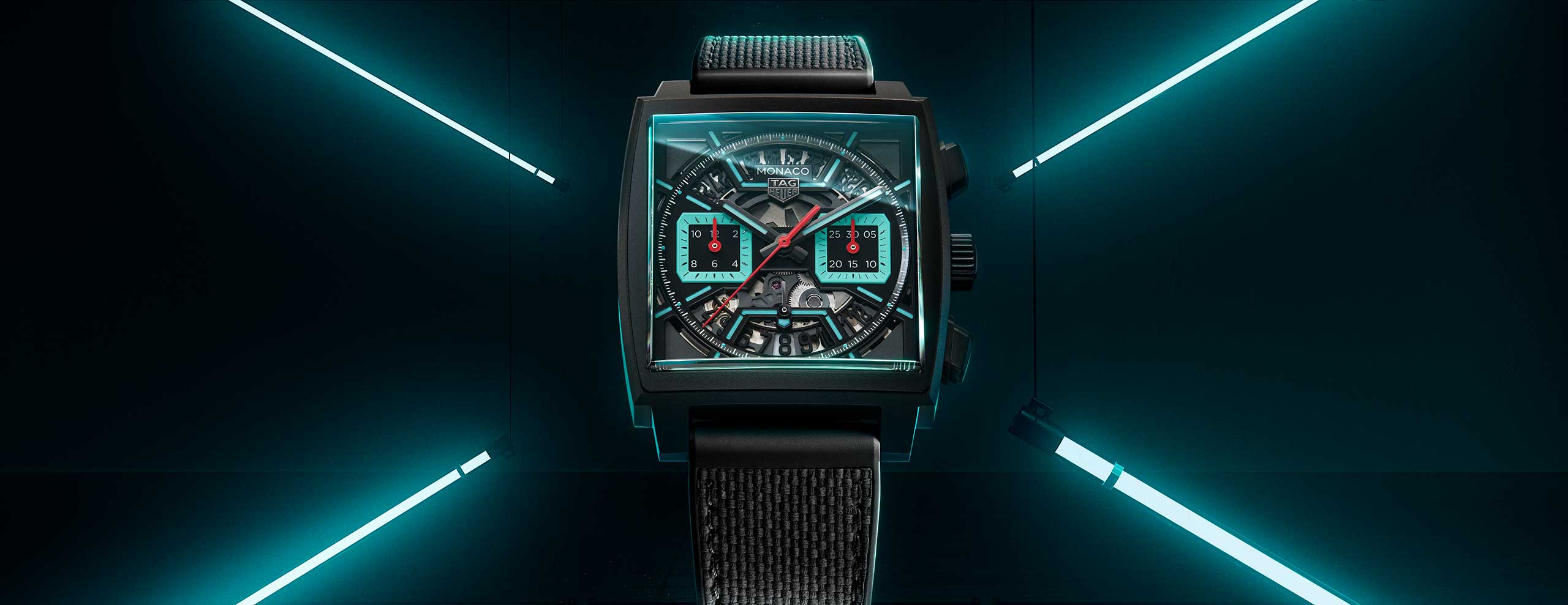 The TAG Heuer Monaco Skeleton Dials Look to the Future