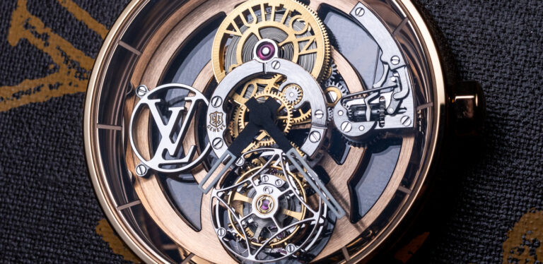 No Longer Made: Louis Vuitton Tambour Moon Flying Tourbillon Poinçon De Geneve Watch