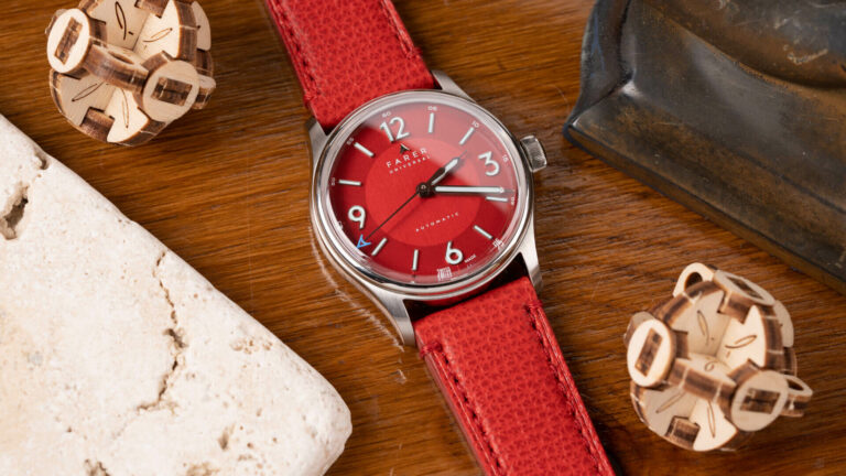 Watch Review: Farer 36mm Three Hand Discovery Red