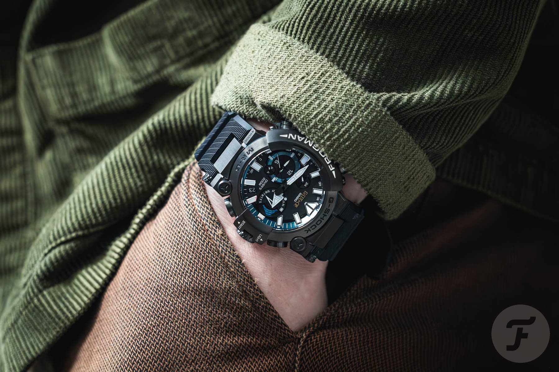 Taking Things To The Next Level With The Casio G-Shock MR-G Frogman MRG-BF1000R-1A