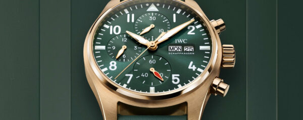 Introducing – The IWC Pilot Chronograph 41 Goes Green and Gold