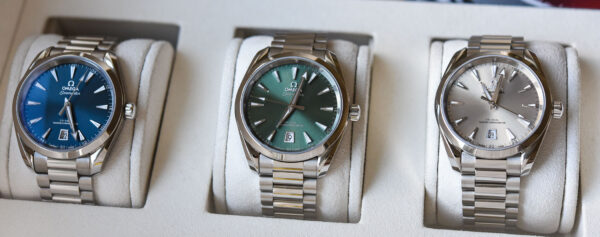 Hands-on – The Omega Aqua Terra Shades Collection, Including 2 New Solid Gold Models