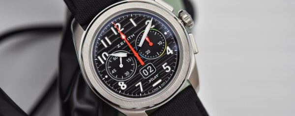 Hands-on – The Contemporary Wings Of The Zenith Pilot Big Date Flyback In Steel