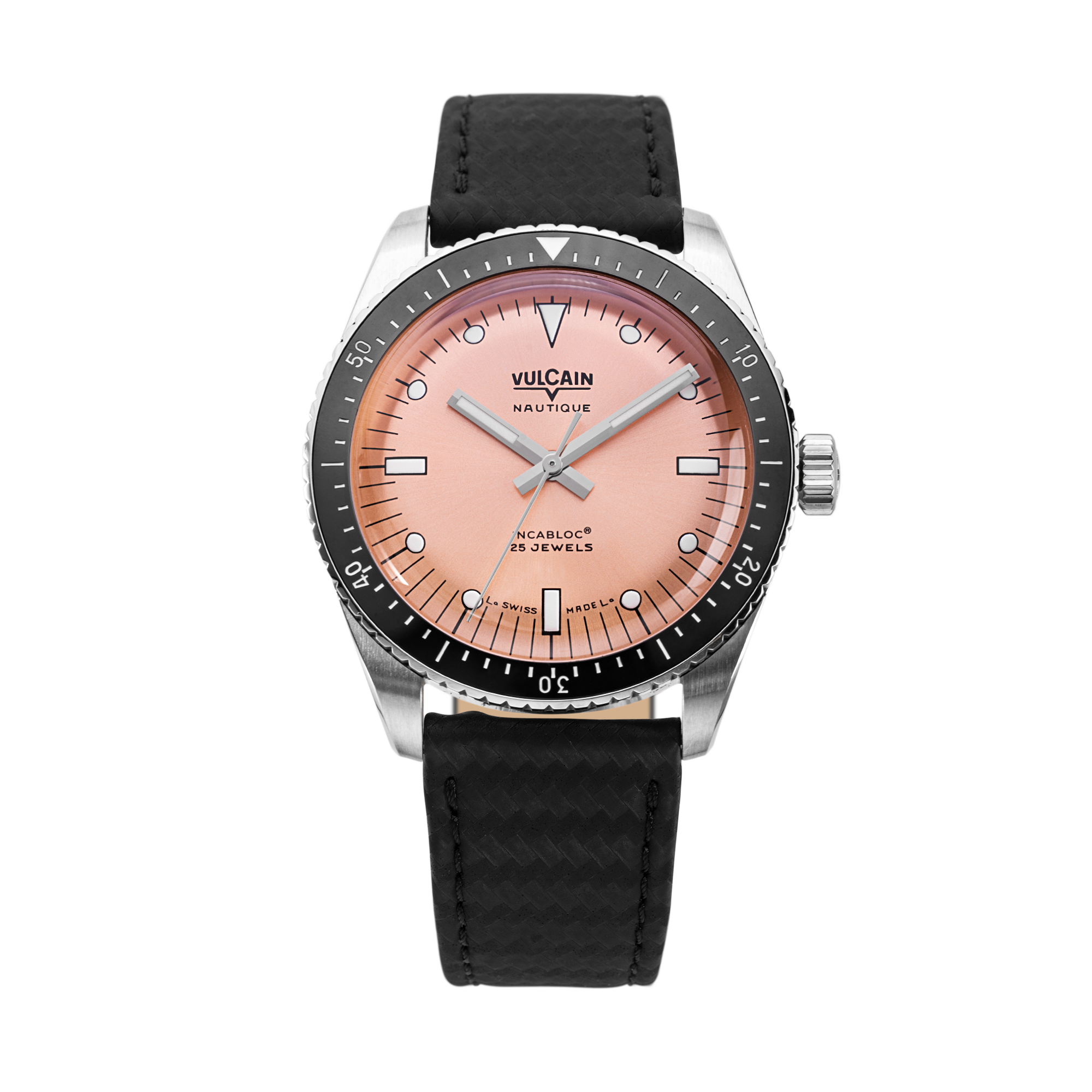 Vulcain Releases SkinDiver Nautique Salmon Dial