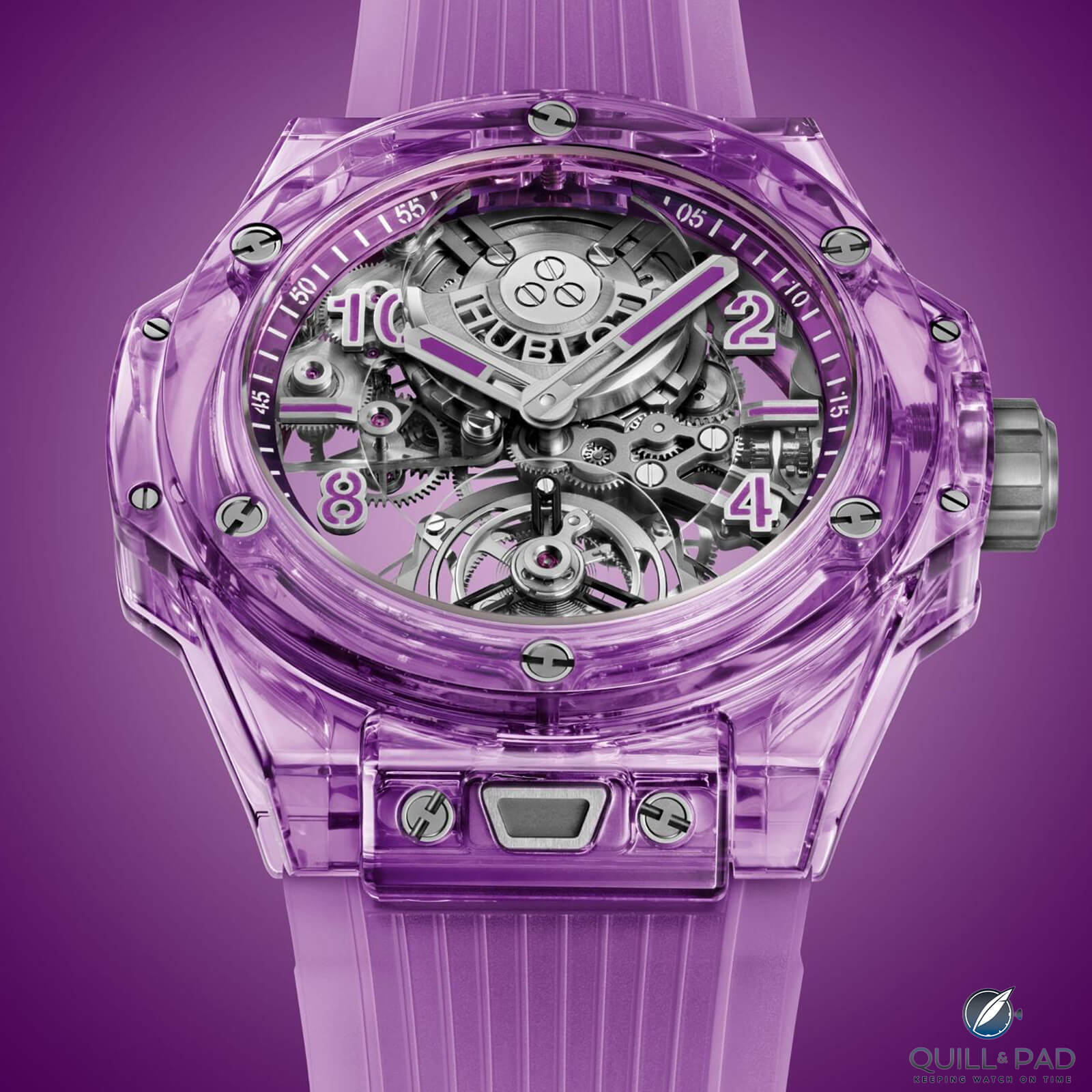 Hublot Big Bang Tourbillon Automatic Purple Sapphire: It’s Love-Hate, but if You Have Money to Burn there’s a Lot to Love