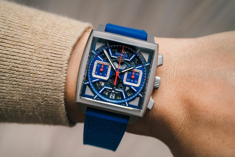 Hands-On Debut: TAG Heuer Monaco Skeleton Watches