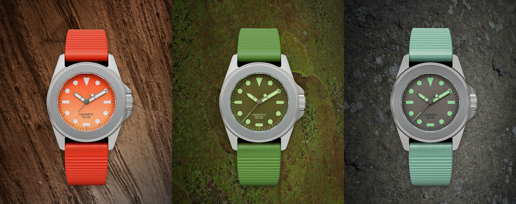 Unimatic Collaborates With Huckberry To Release The Colorful Earthform Collection