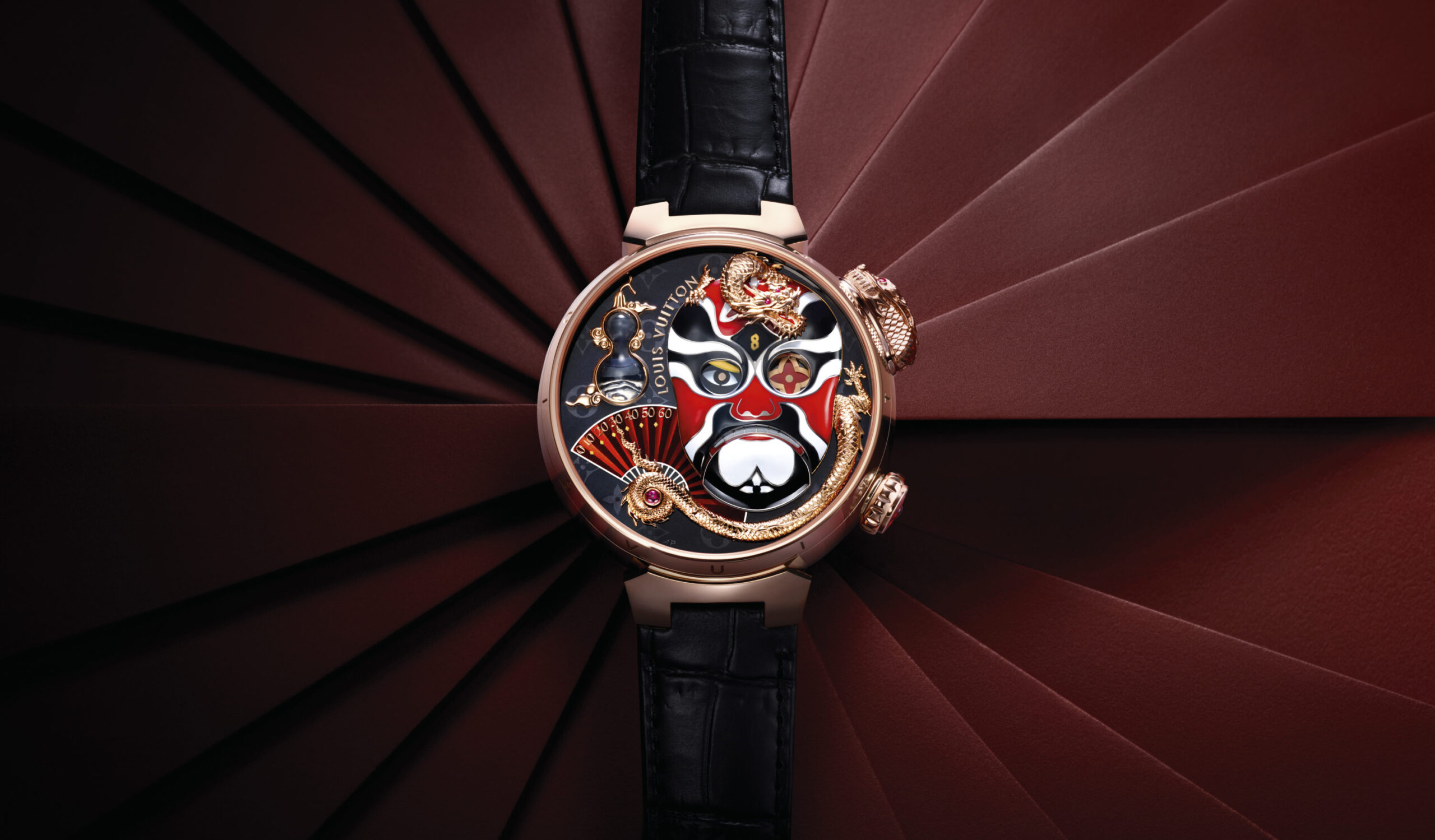 Curtains Up: Louis Vuitton Wows with Tambour Opera Automata