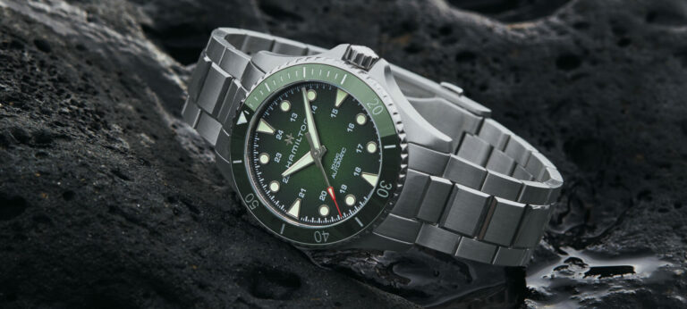 New Release: The Hamilton Khaki Navy Scuba Watches Go Green