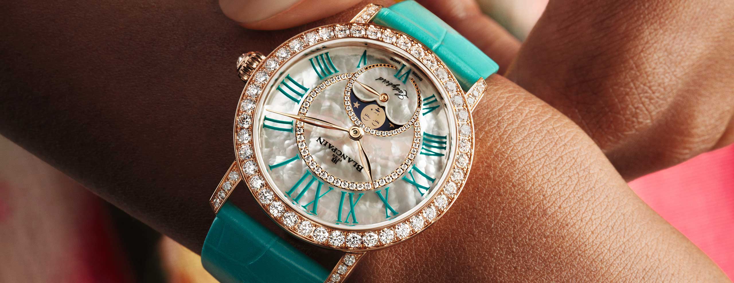 Introducing Blancpain’s new Ladybird Colors Small Seconds and Moon Phase models