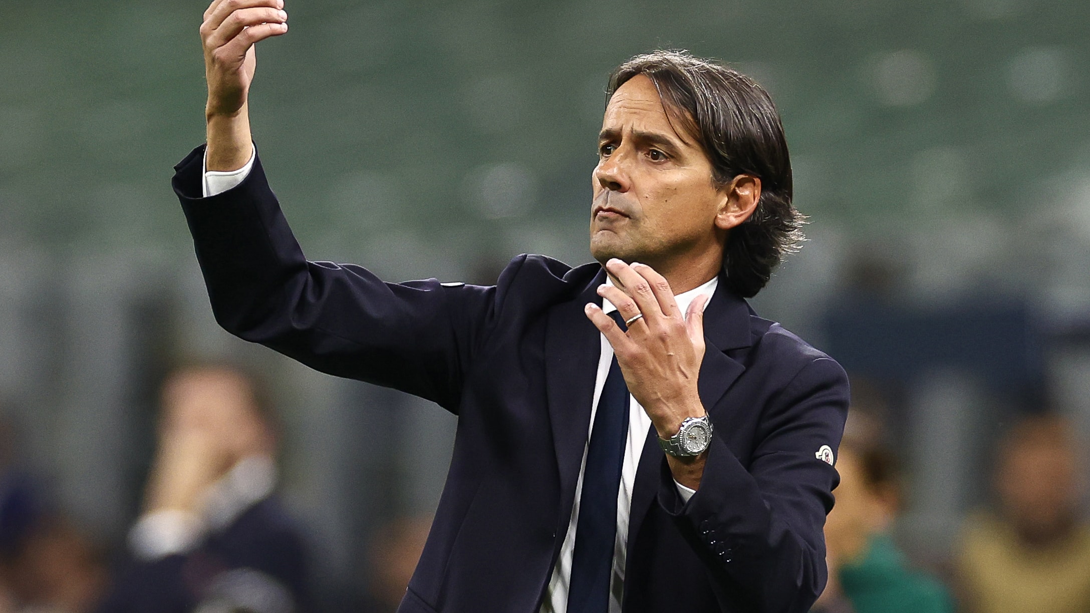 Watch Spotting: Inter Milan Manager Simone Inzaghi Wearing A Neo-Vintage Rolex Yacht-Master As The Team Advances To The Champions League Final