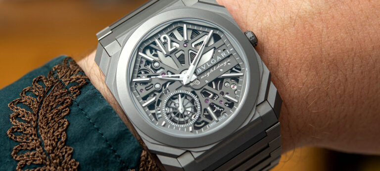 Watch Review: Bulgari Octo Finissimo Skeleton 8 Days In Ultra-Thin Titanium