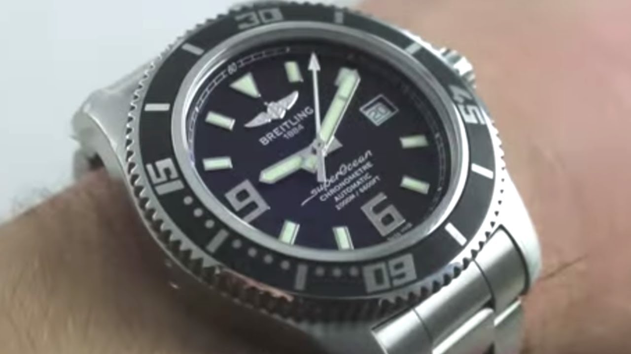Breitling SuperOcean 44 Video Review