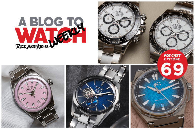 Rounding Up The WindUp, Comparison Is The Thief Of Joy With The New Rolex Daytona, And Other Stuff