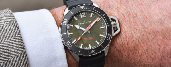 Introducing – The Hamilton Khaki Navy Frogman, Now In A Much Smaller 41mm Case (Live Pics & Price)