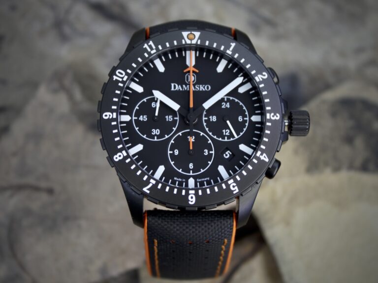 Watch Review: Damasko DC86 Orange Black Chronograph