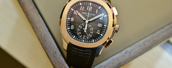 Hands-on – The New Patek Philippe Aquanaut Chronograph 5968R Gold-and-Brown