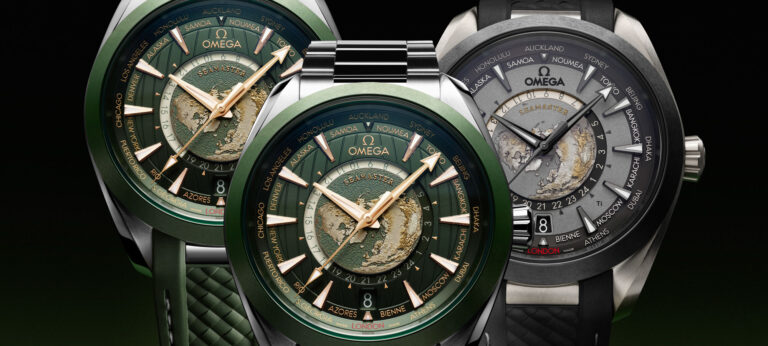 Omega Seamaster Aqua Terra Worldtimer Watches Carve The World With A Laser