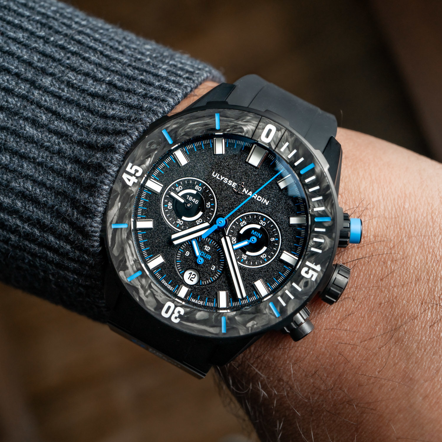 Hands-On Debut: Ulysse Nardin Ocean Race Diver Chronograph for the Ocean Race