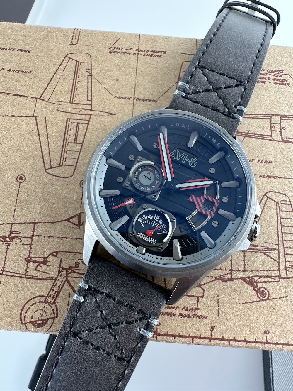 Hands-On With The AVI-8 Farley Multifunction Hawker Harrier Night Sky