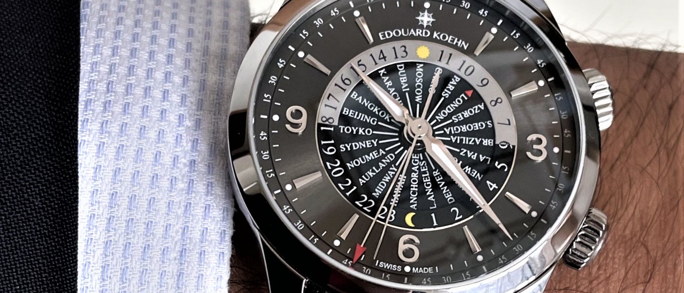 Introducing Edouard Koehn: Contemporary Chronographs and an Alarming World Timer
