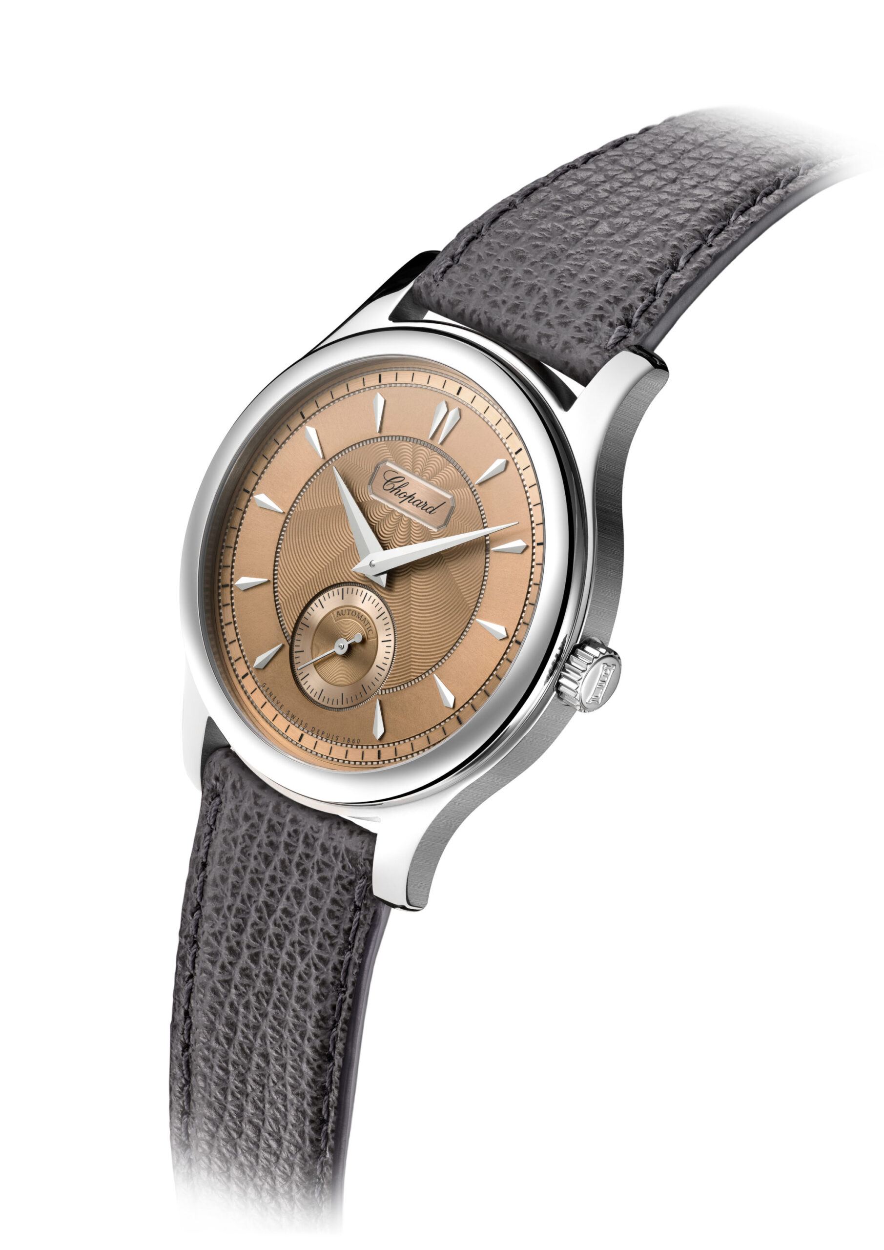 Recalling a ’90s Original, Chopard Introduces the L.U.C 1860 in Salmon