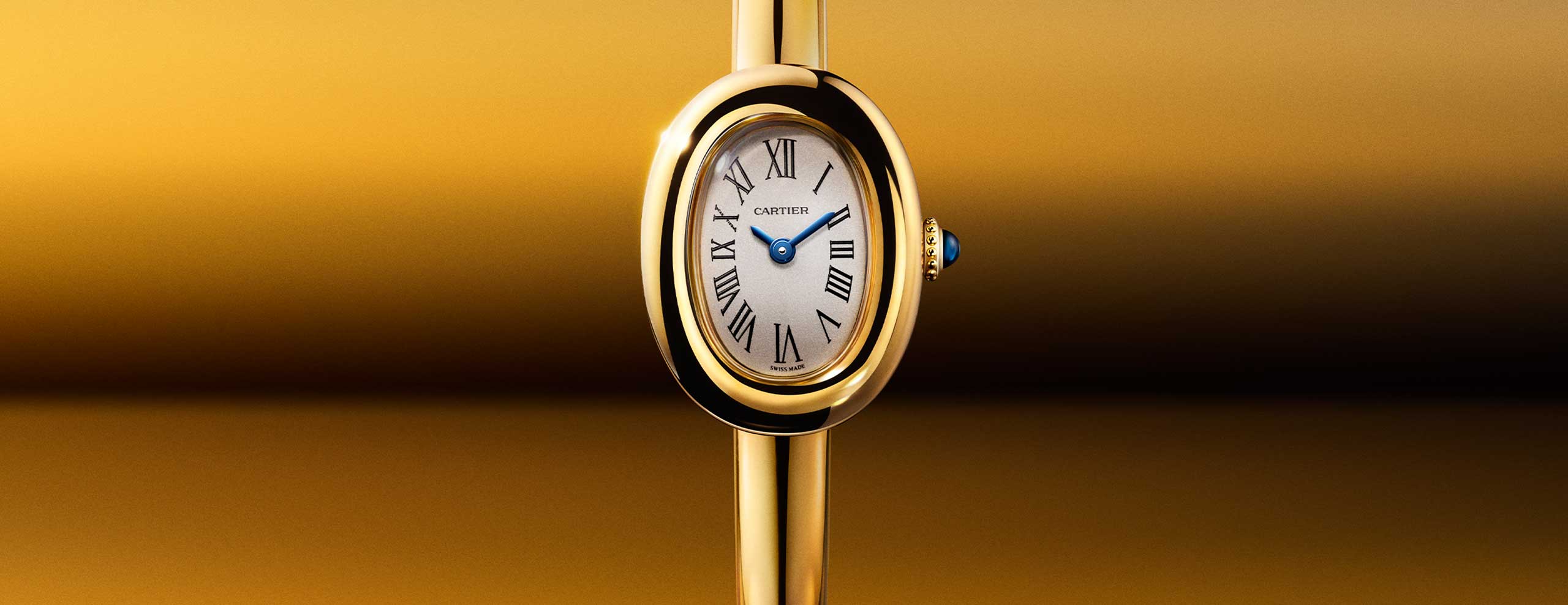 Cartier’s Baignoire highlights sensual curves