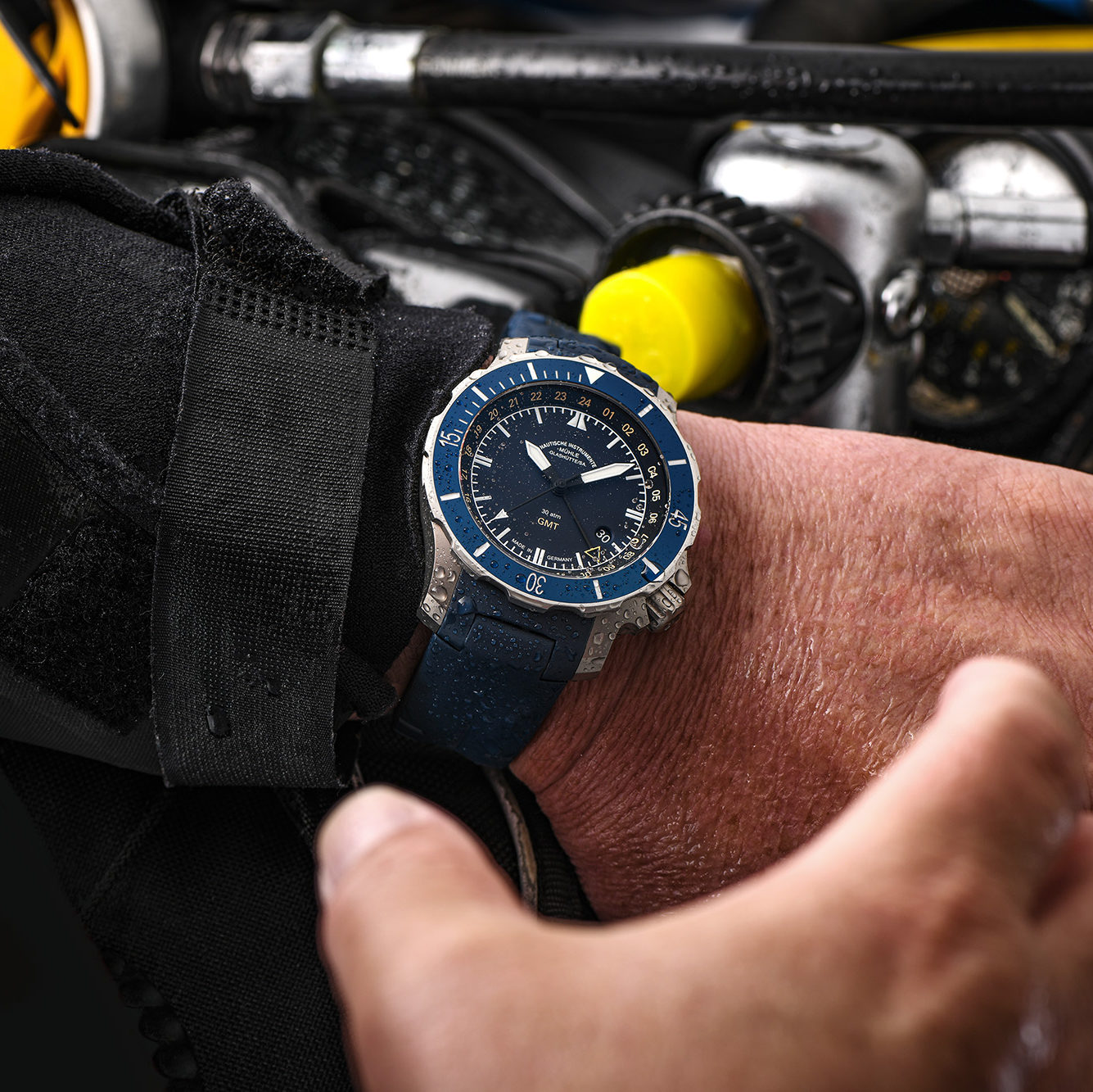 Mühle-Glashütte Updates the Seebataillon GMT Watch