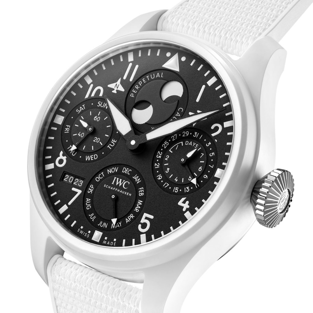 A Closer Look At The IWC  Big Pilot’s Watch Perpetual Calendar TOP GUN Lake Tahoe
