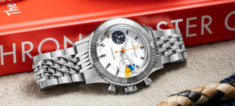 New Release: Nivada Grenchen X Analog:Shift Chronomaster ‘Big Eye’ Yachting
