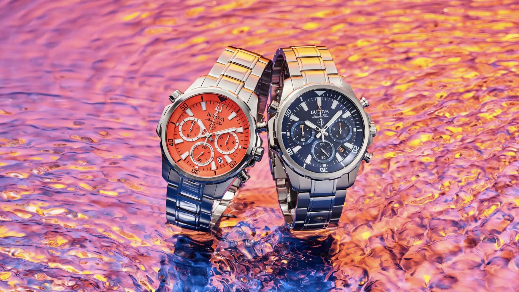 The new Bulova Marine Star models reframe a mish-mash of influences into bombastic new looks