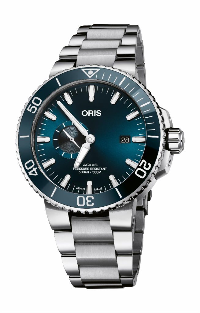 Introducing The Oris Aquis Small Second Date 45.5 In Stores Now