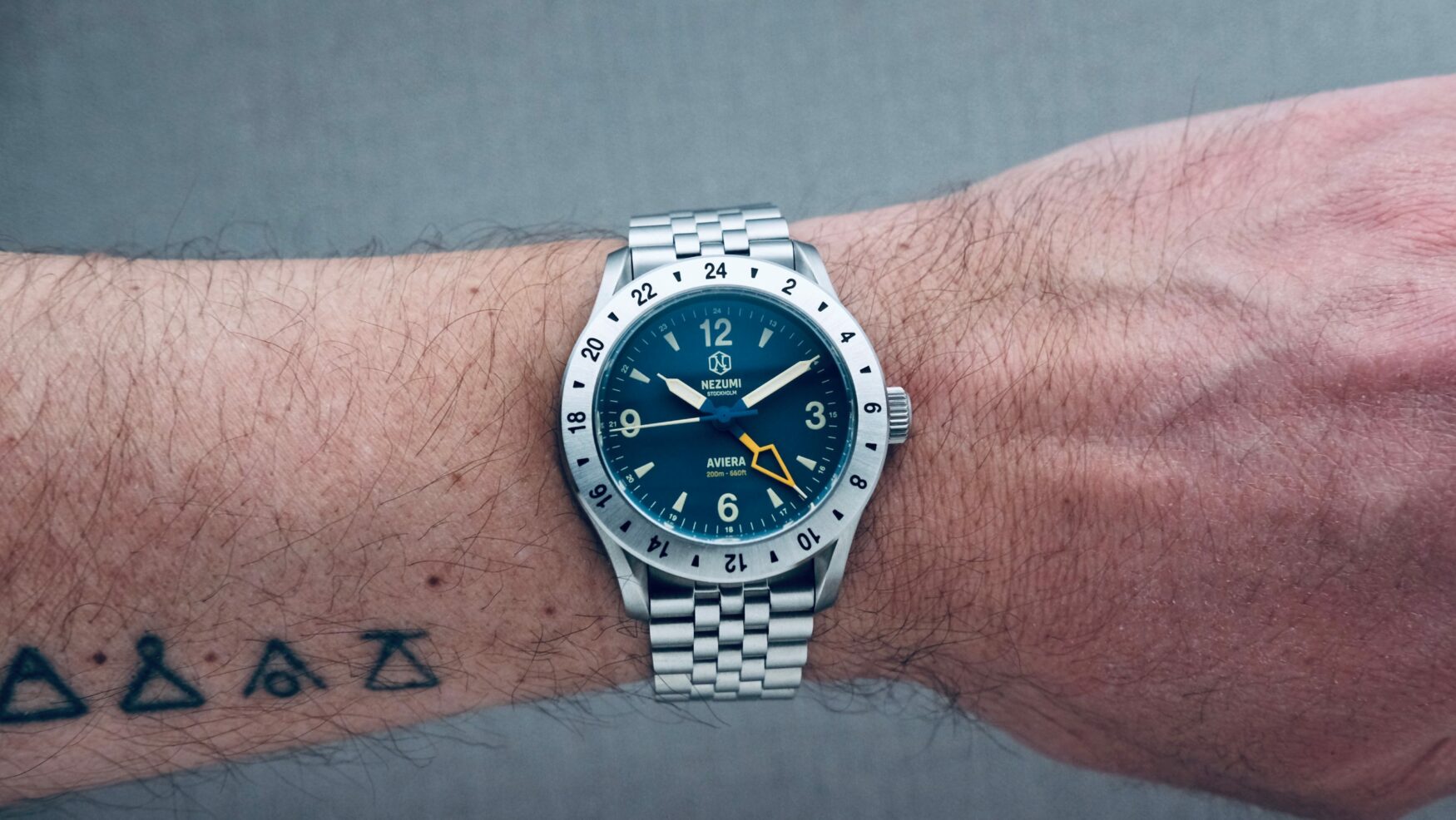 The Nezumi Aviera is a GMT that looks like nothing else