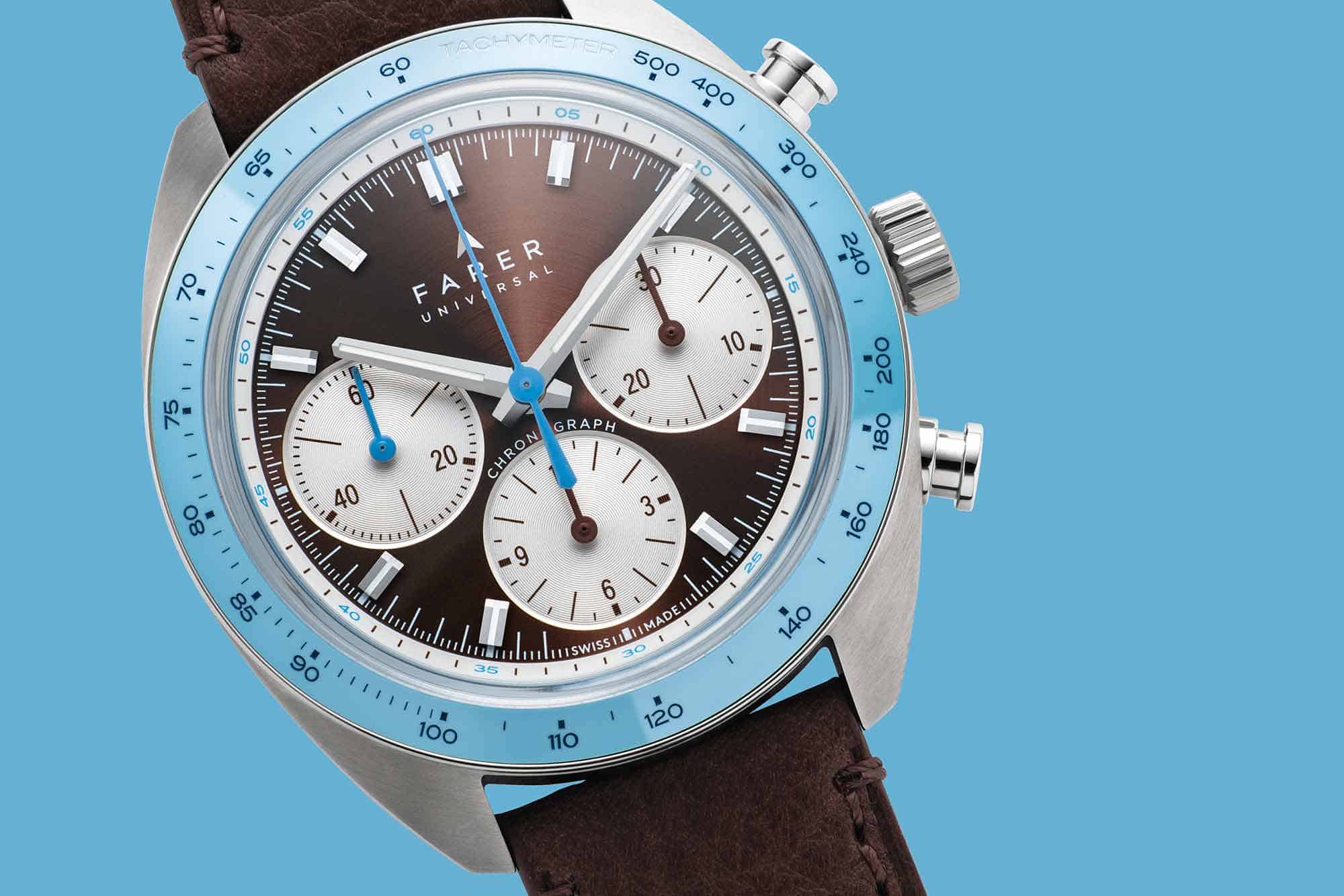 Farer Introduces the Chronograph Sport Titanium Collection, with New Takes on Old Favorites in a Lighter Metal