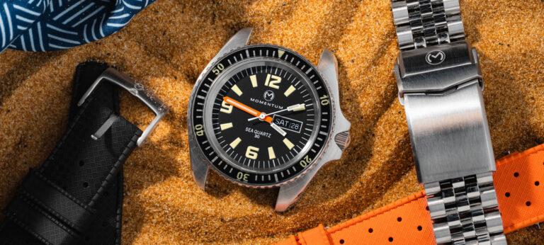 Watch Review: Momentum Sea Quartz 30 Brings ‘80s Selleck Swagger To The Wrist