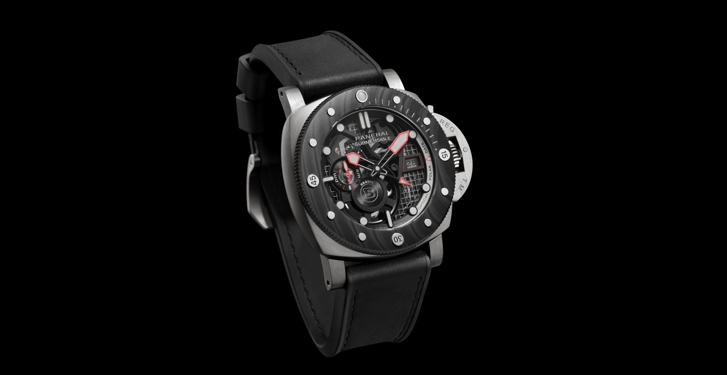 Introducing: Panerai × Brabus Submersible S Titanio Dive Watch GMT