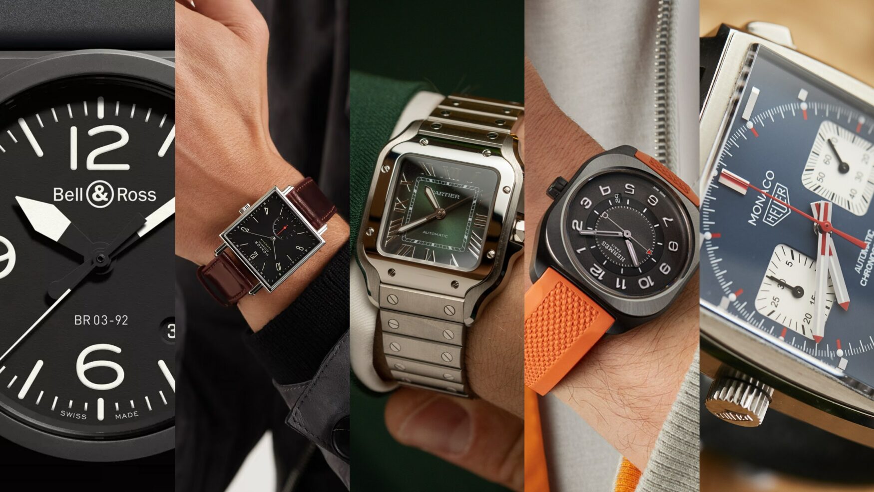 The 5 best square watches – including Cartier, TAG Heuer and some unexpected entrants