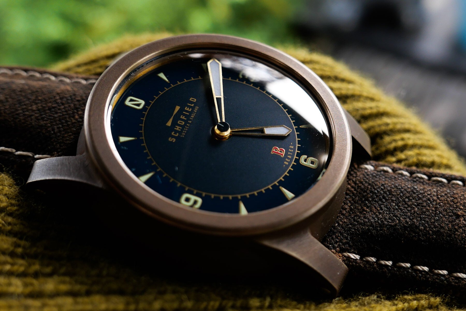 Hands-On With The Schofield Patinated Bronze Beater B3 — Big, Brawny Bronze Is Back