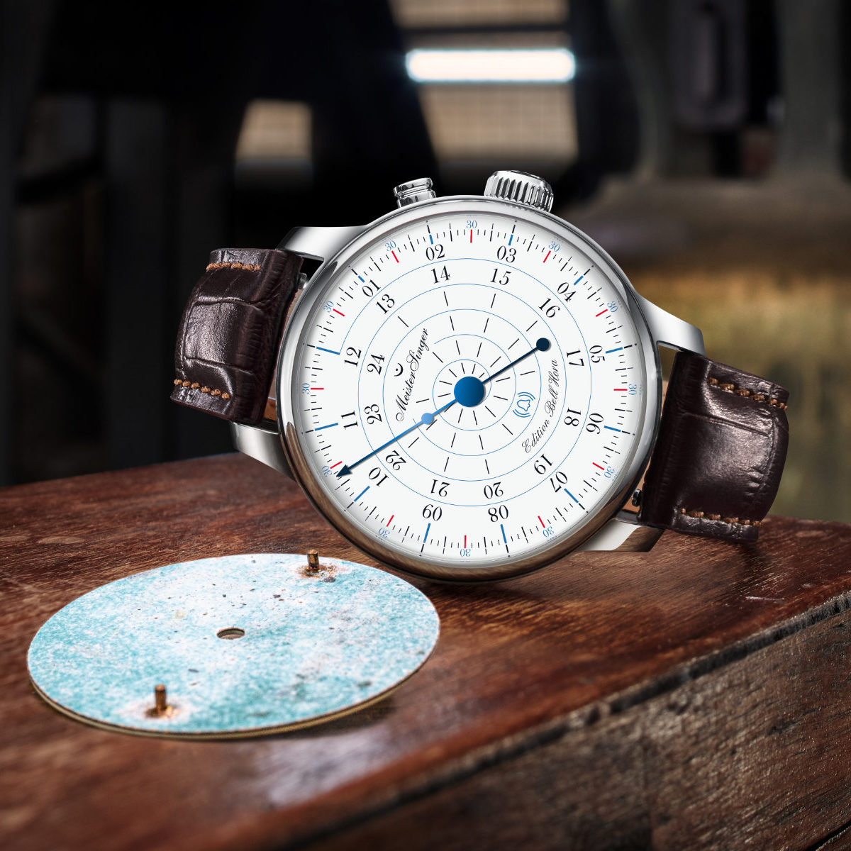 A Blast From the Past: MeisterSinger Launches Limited Edition of Bell Hora With Enamel Dial