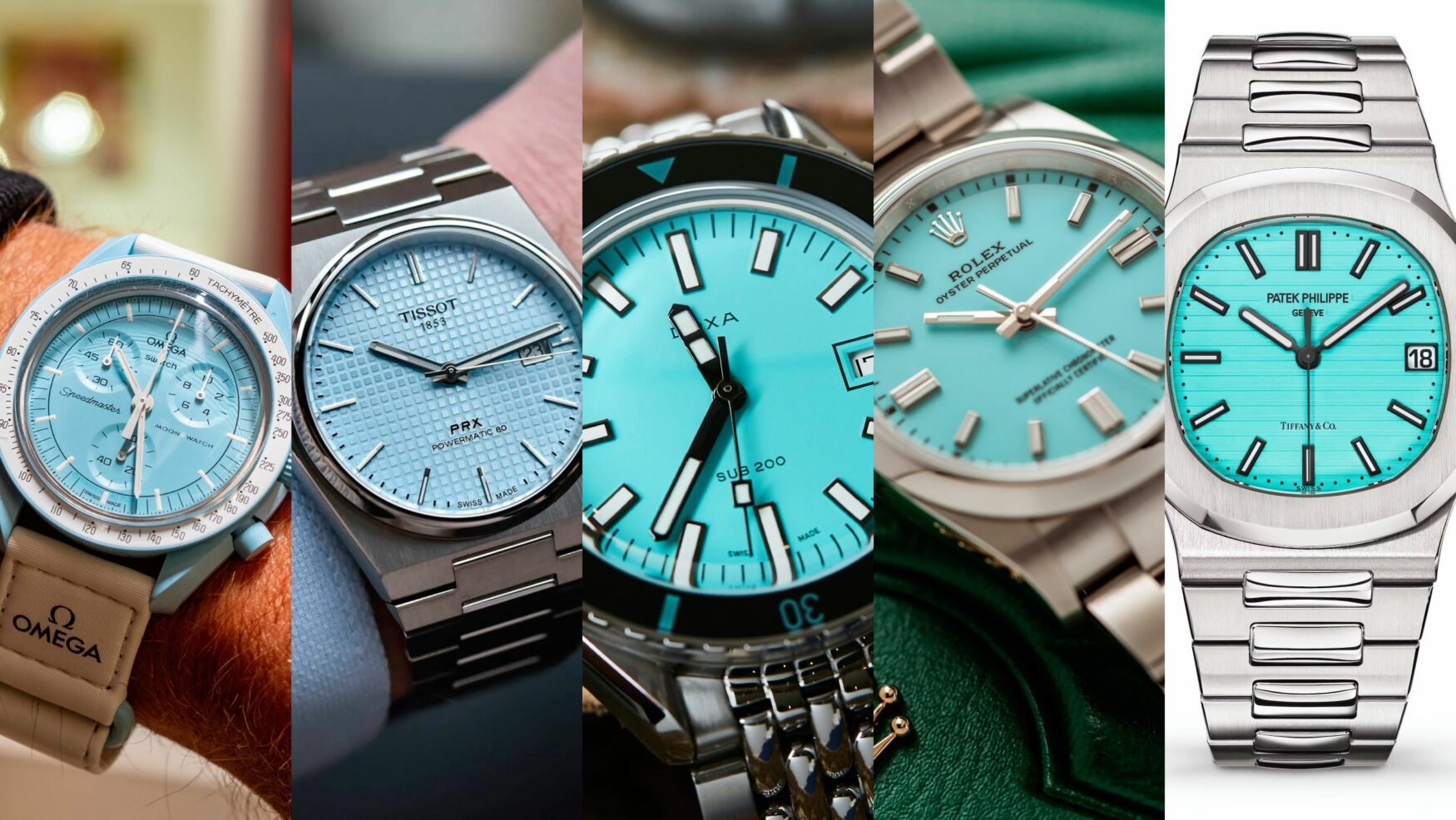 The 5 best Tiffany blue watches with one predictable inclusion