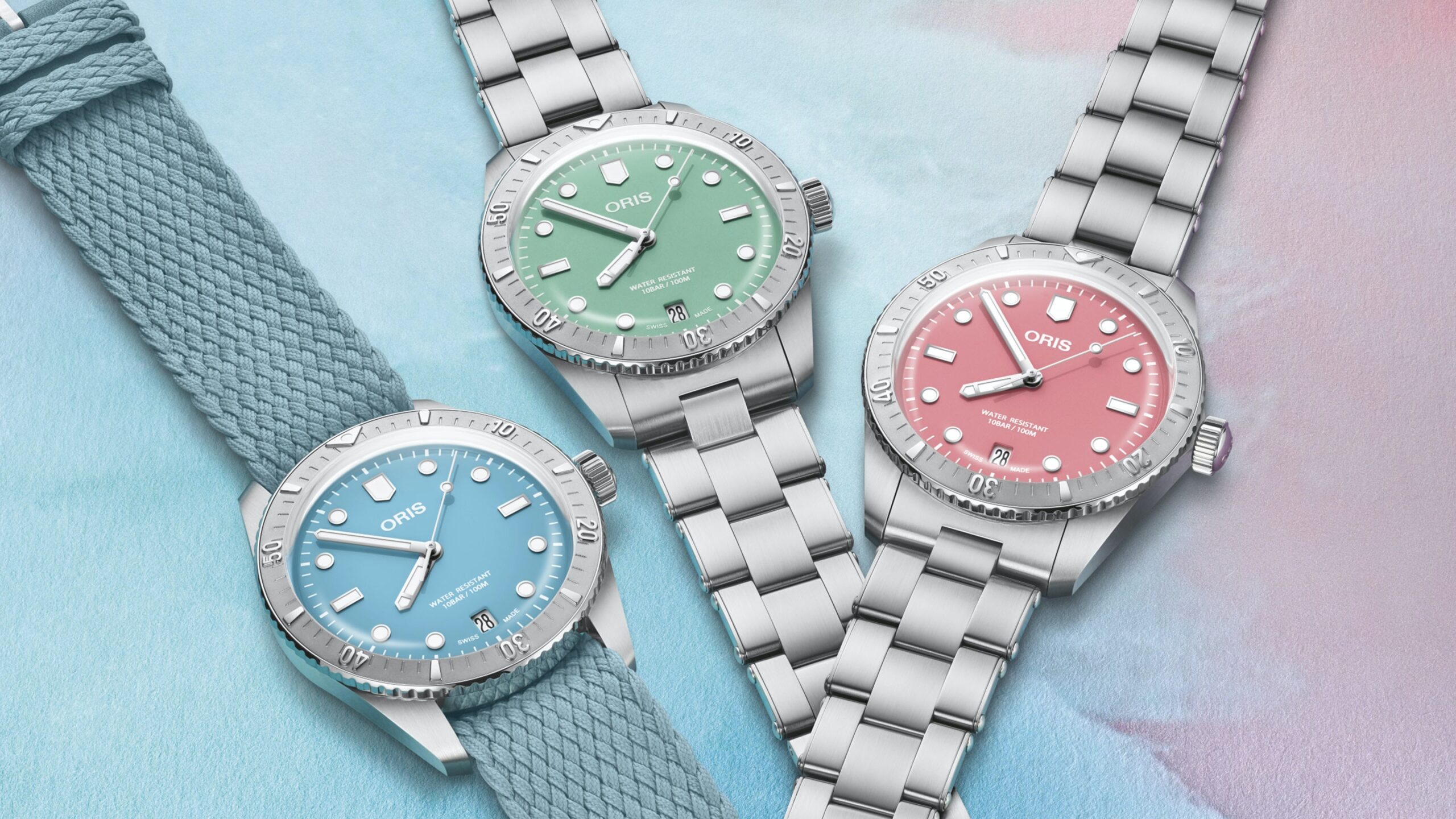Introducing: The New Oris Divers Sixty-Five Cotton Candy – Now In Steel