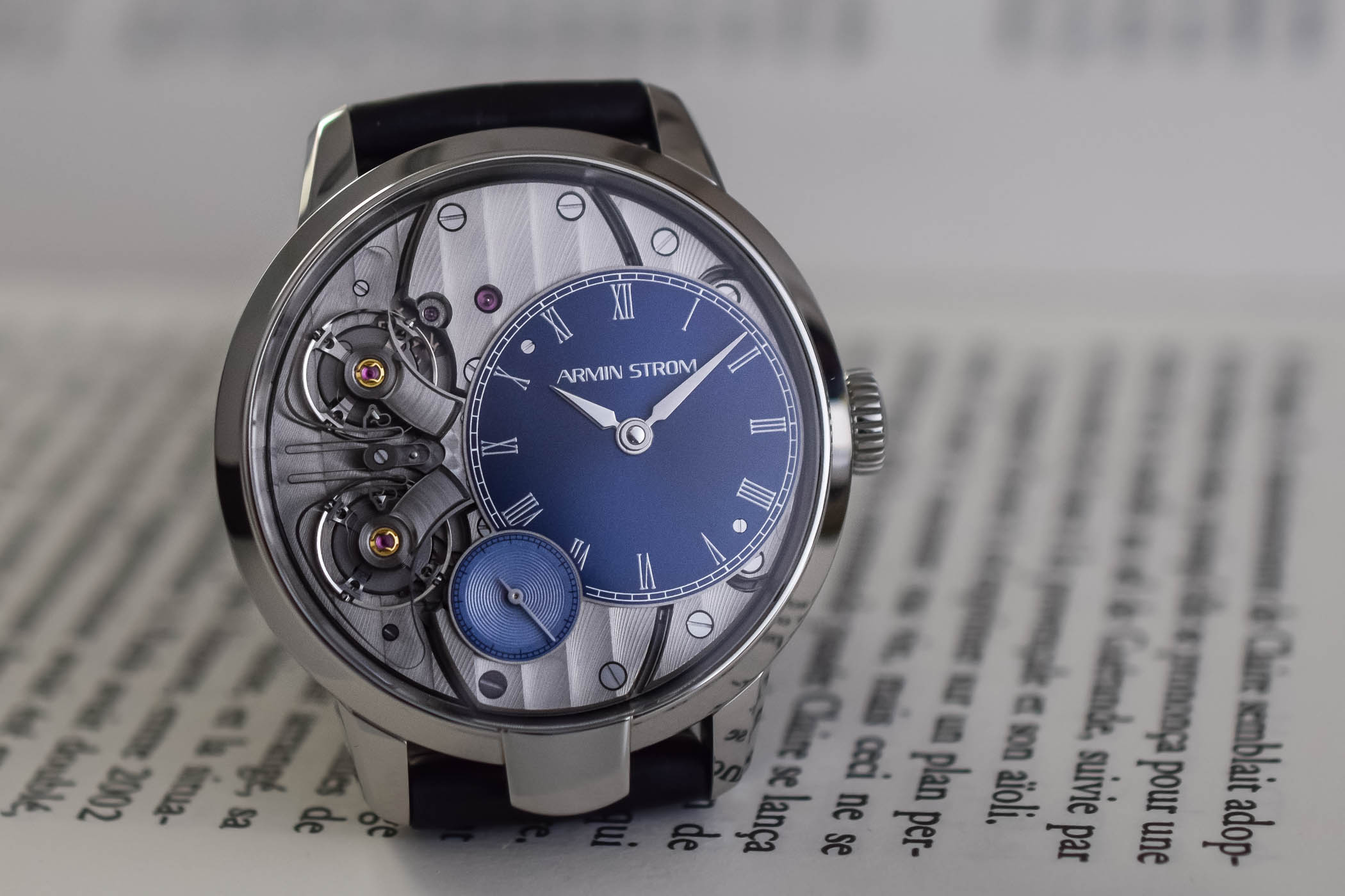 Armin Strom Pure Resonance Ultimate Sapphire: Born In A Collector’s Mind