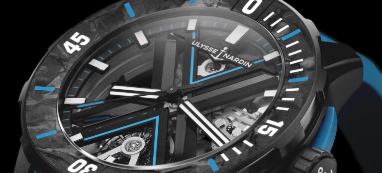 Ulysse Nardin Diver X Skeleton Azure and Diver Net Azure Watches for World Ocean Day