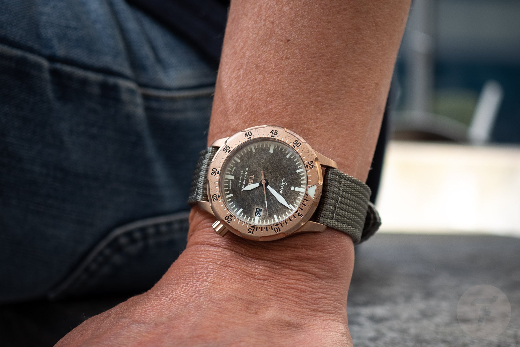 Sinn T50 Goldbronze — Sold Out On Monday, But Maybe You Can Find It On Tuesday