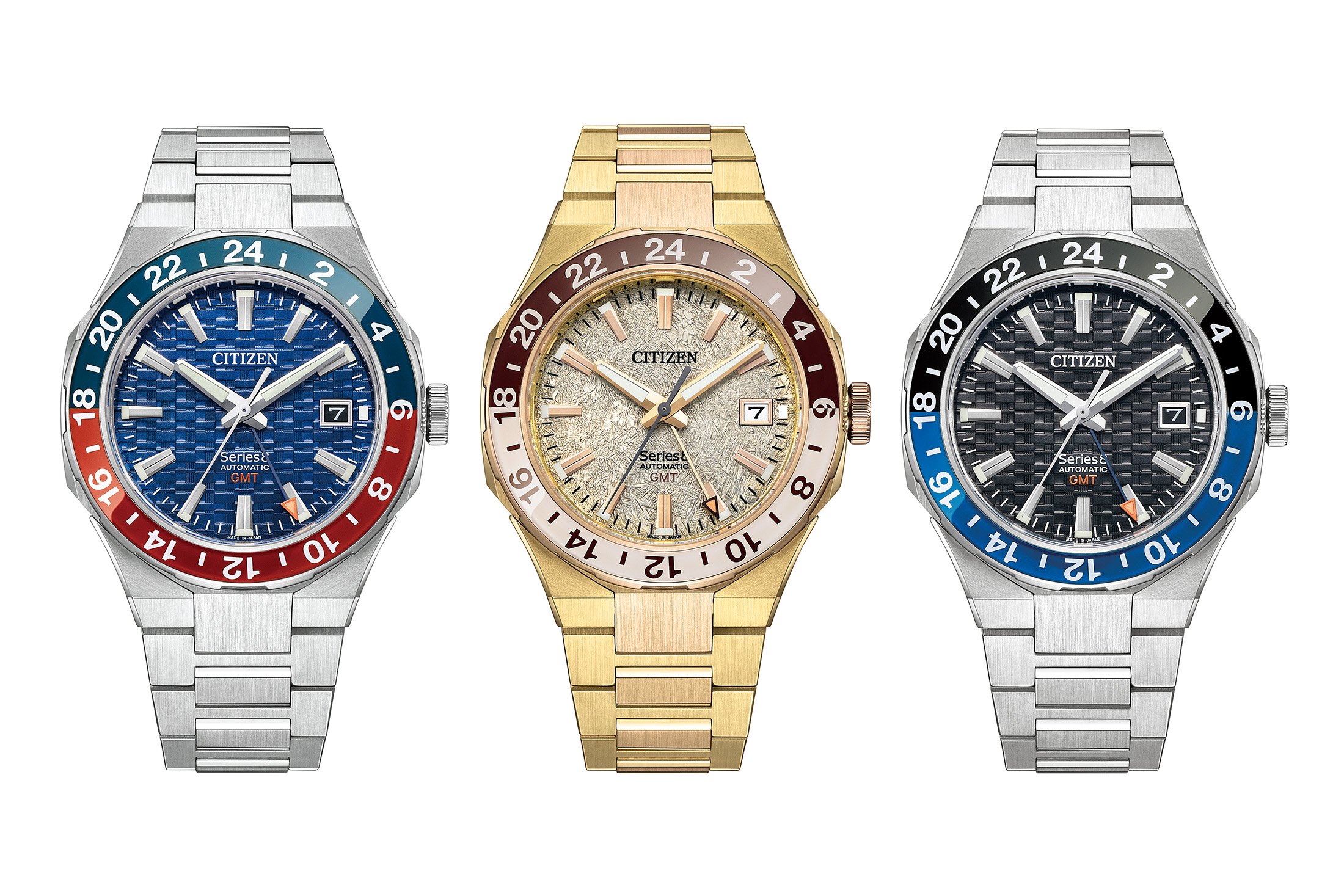 Citizen Expands Series 8 with GMT Models