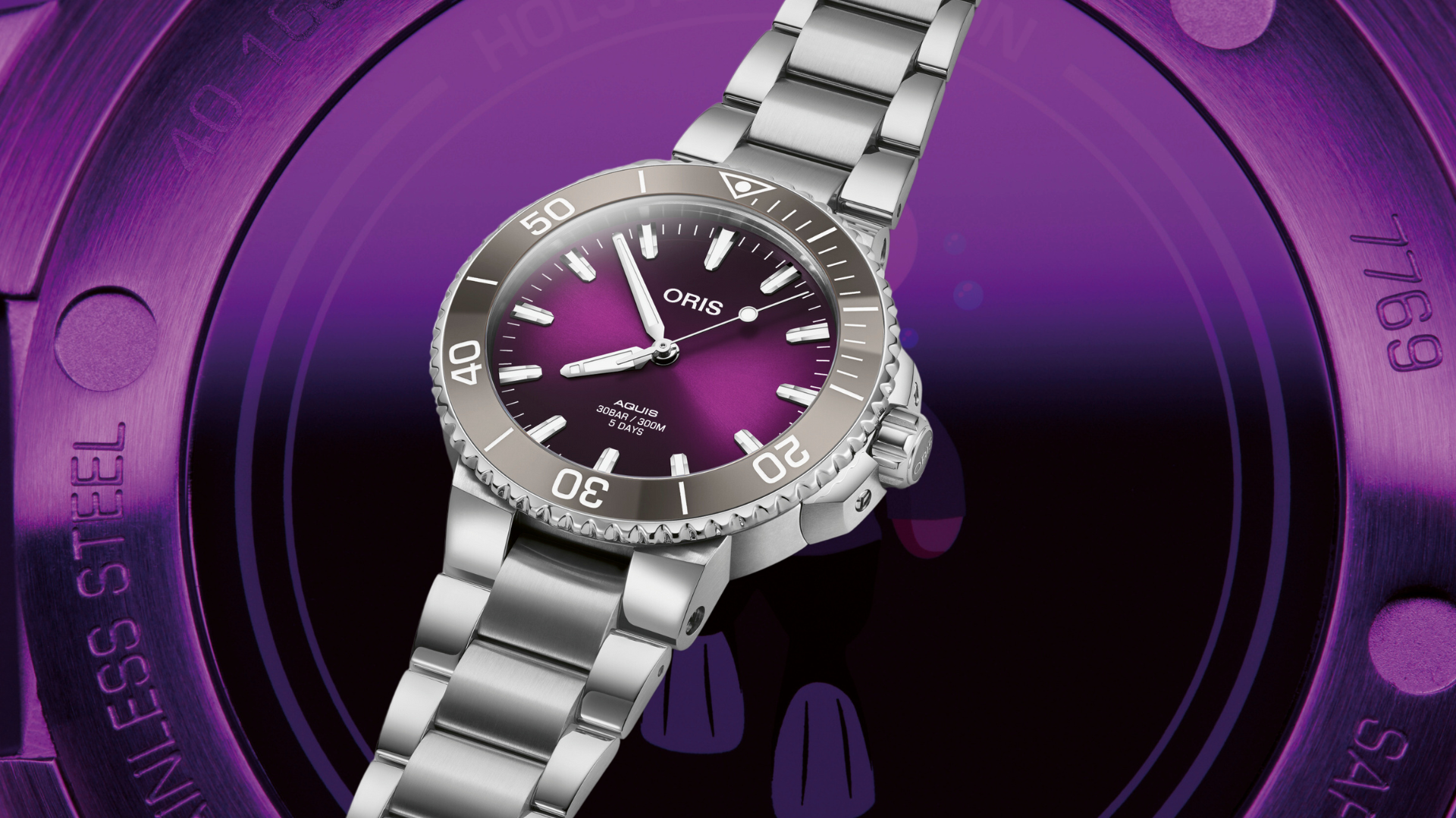 Introducing: The Oris Aquis Hölstein Edition 2023 With A Purple Dial