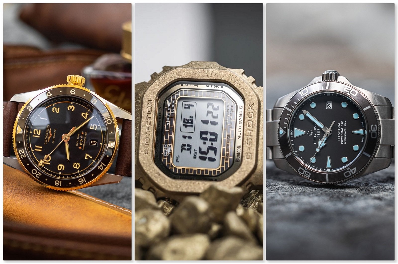Fratello Favorites: The Best Summer Watches — Lex’s Picks From Longines, Casio G-Shock, And Certina