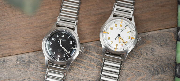 The Forstner Pilot Watch Ref. F-6B/346 Reinterprets A Military Classic
