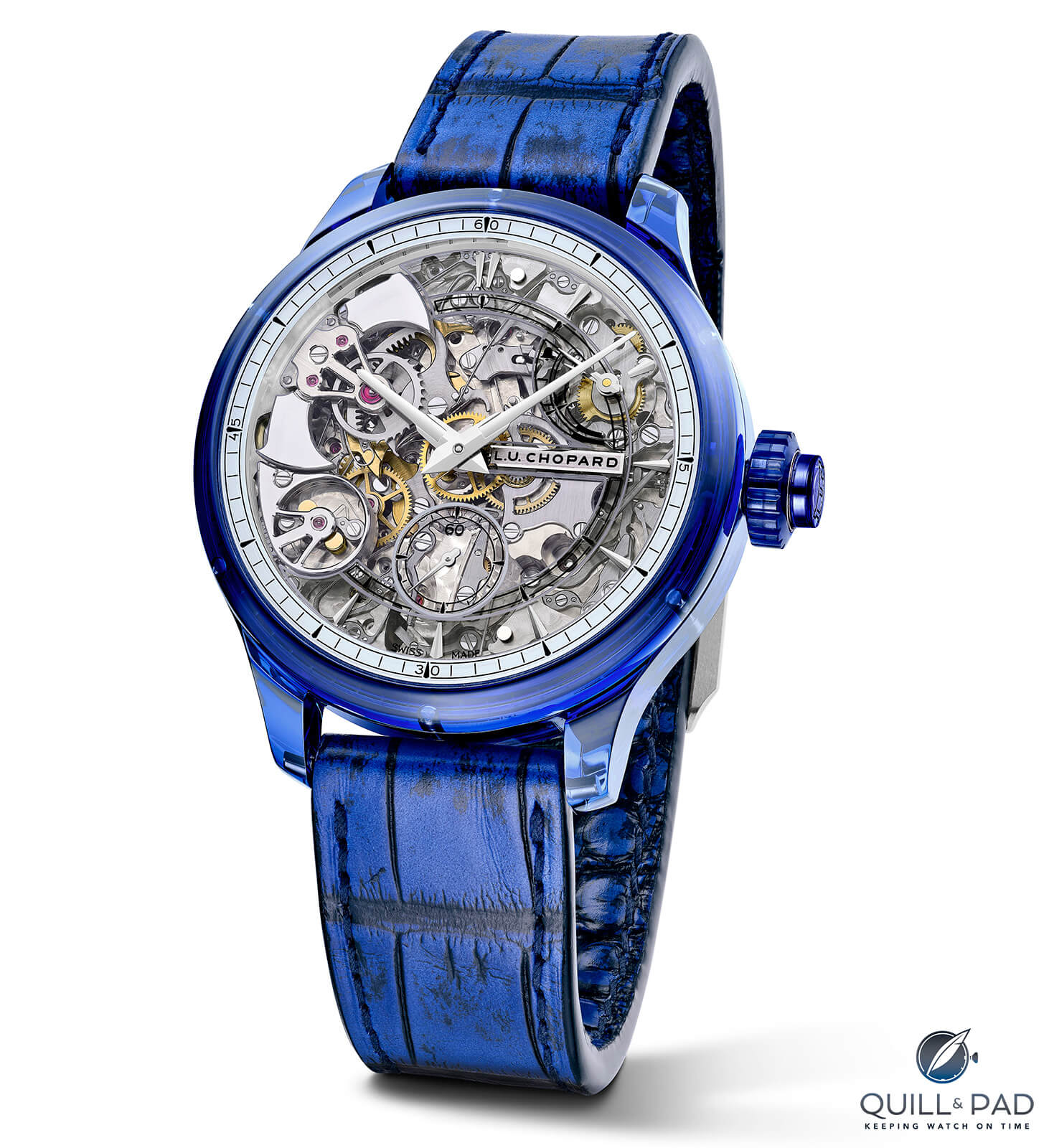 Chopard Full Strike Minute Repeater in Blue Sapphire