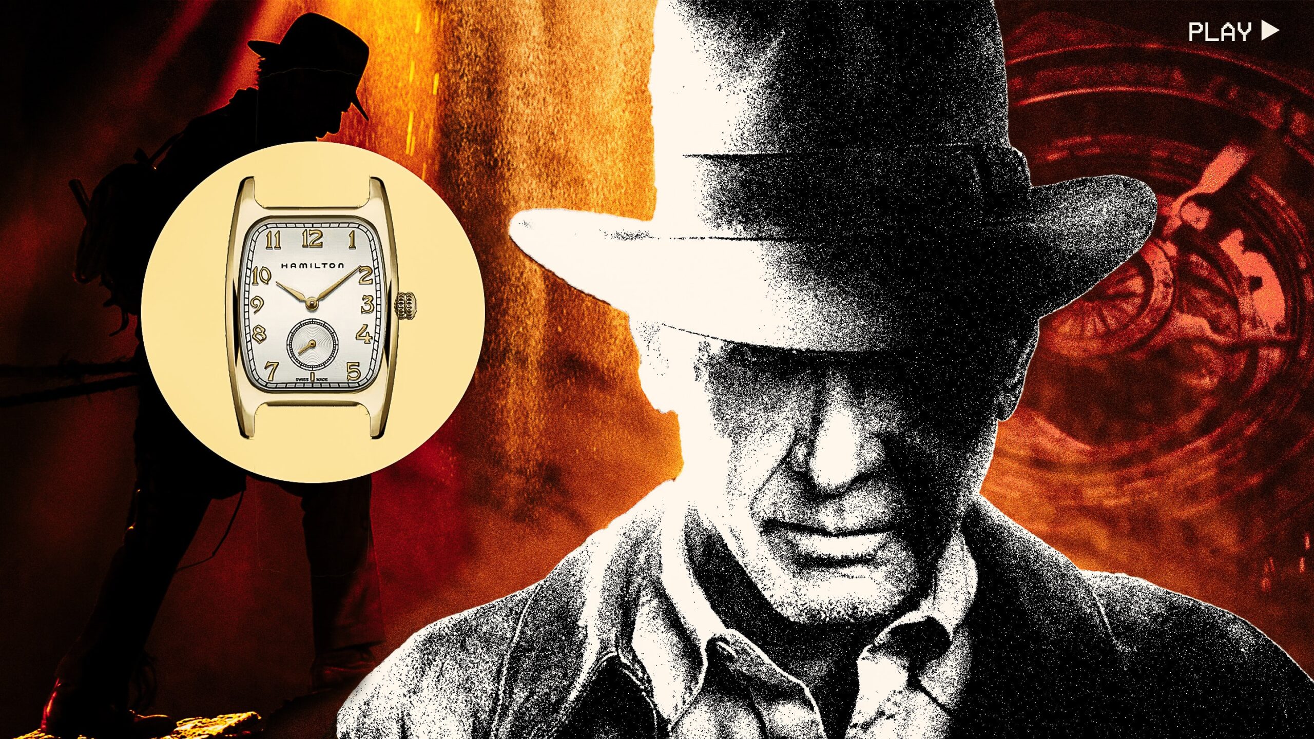 Watching Movies: Indiana Jones’ First Watch: Harrison Ford Wears A Vintage-Inspired Hamilton In ‘The Dial Of Destiny’